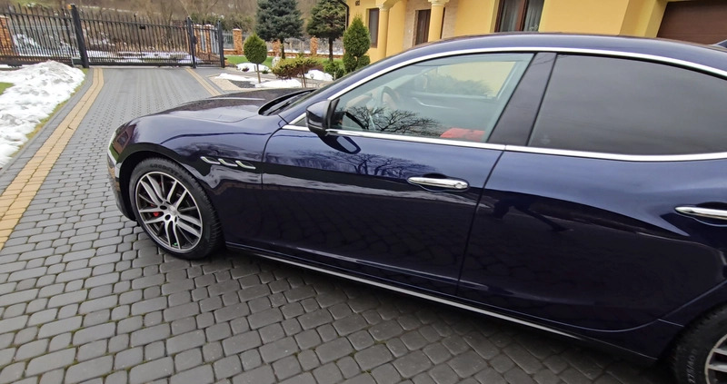 Maserati Ghibli cena 155000 przebieg: 47500, rok produkcji 2018 z Kraków małe 232